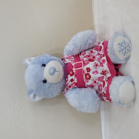 Build A Bear Winter Snow Flakw Plush with outfit 14" - Picture 1 of 16